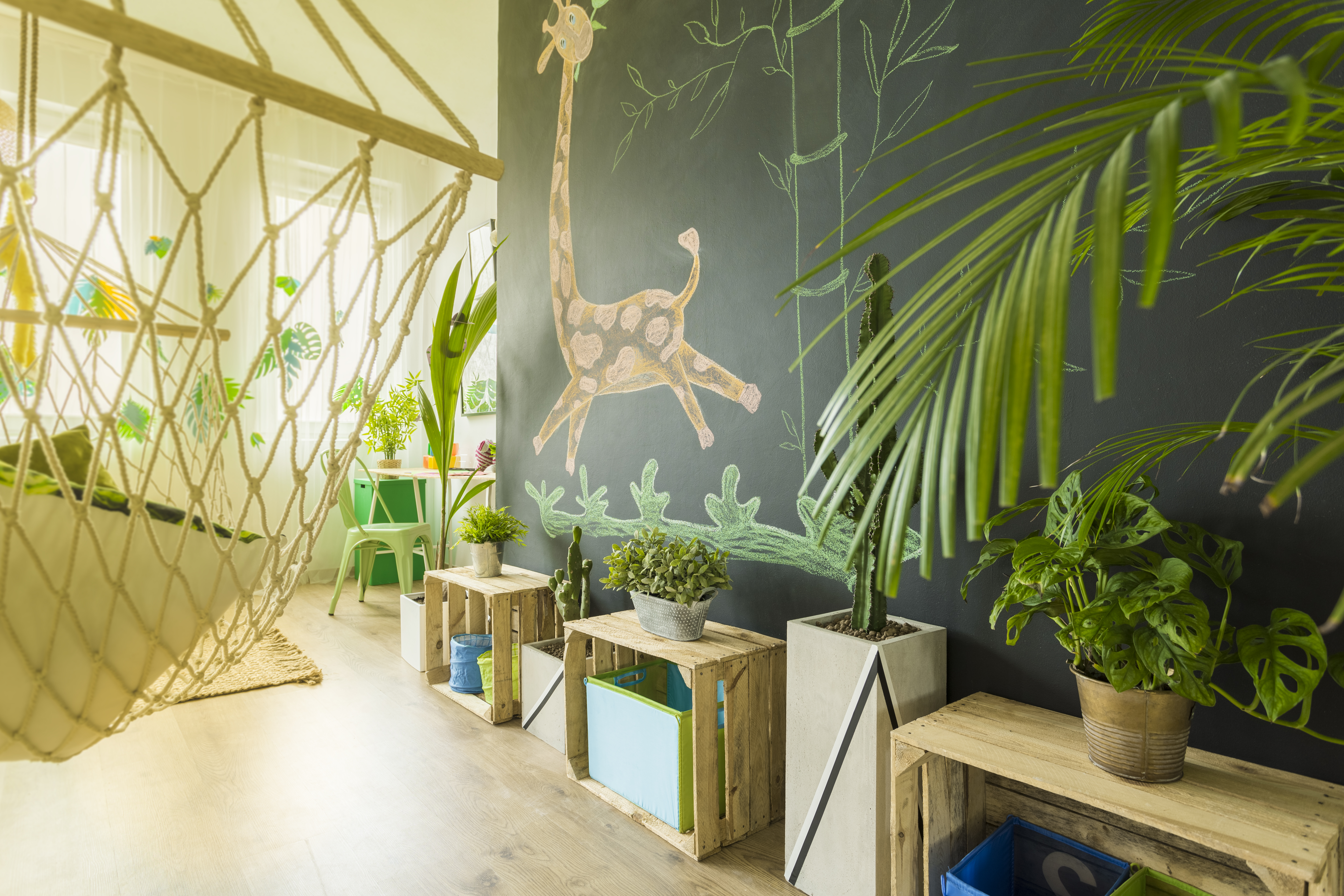 Jungle Theme Bedroom